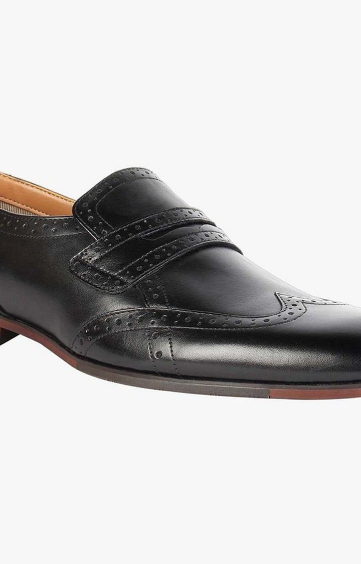 Efren Black Driver Loafers