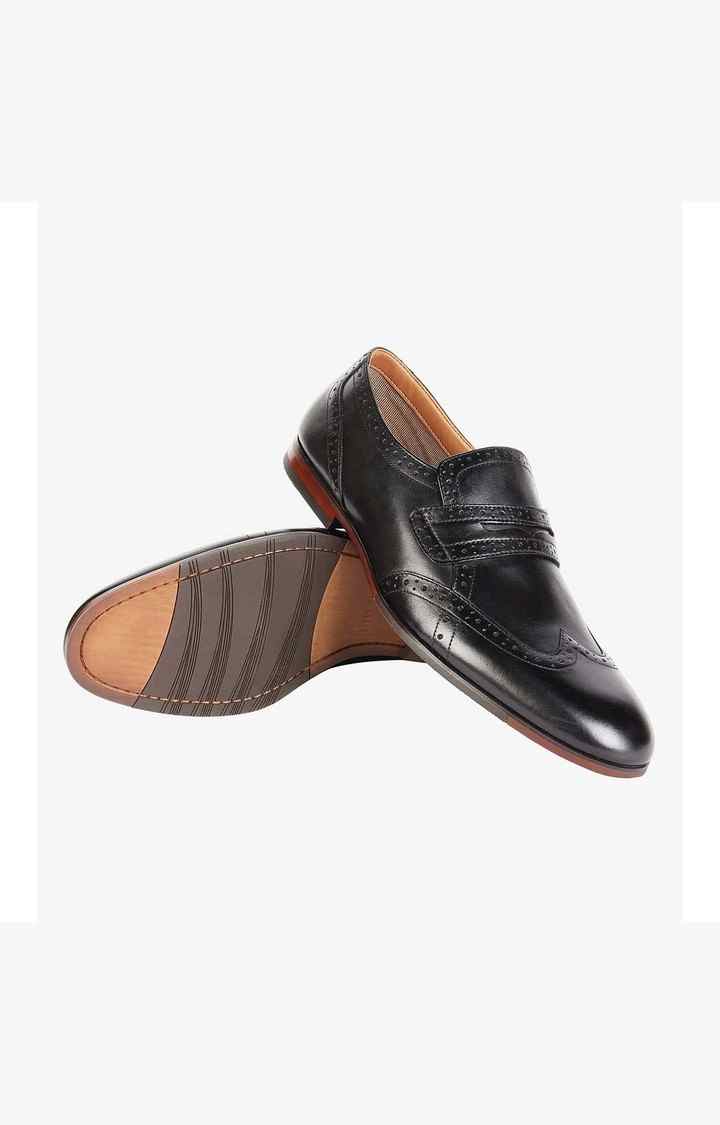 Efren Black Driver Loafers