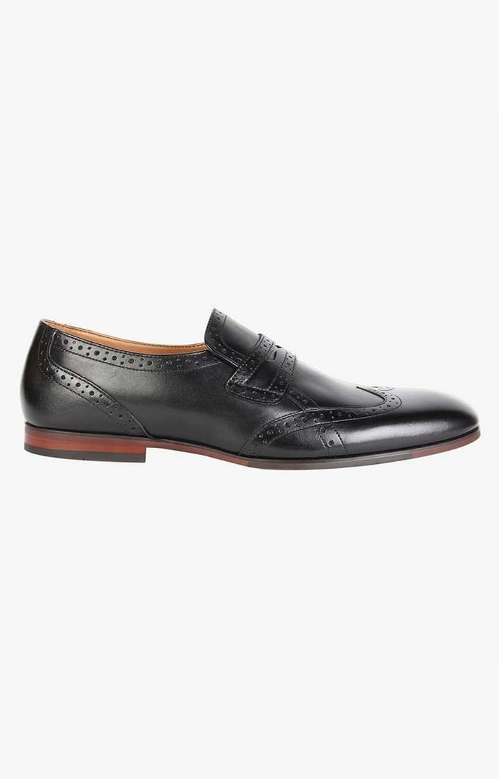 Efren Black Driver Loafers