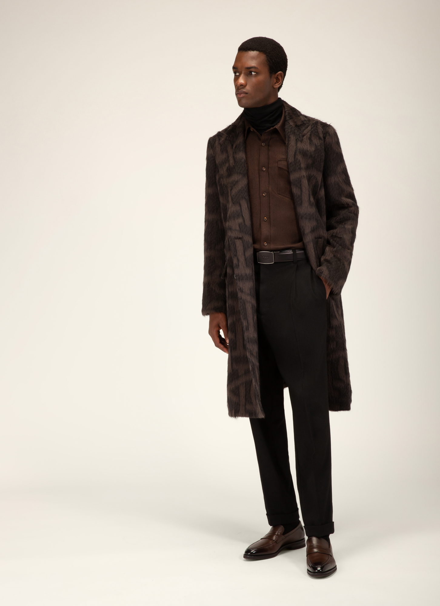 Score Leather Loafers