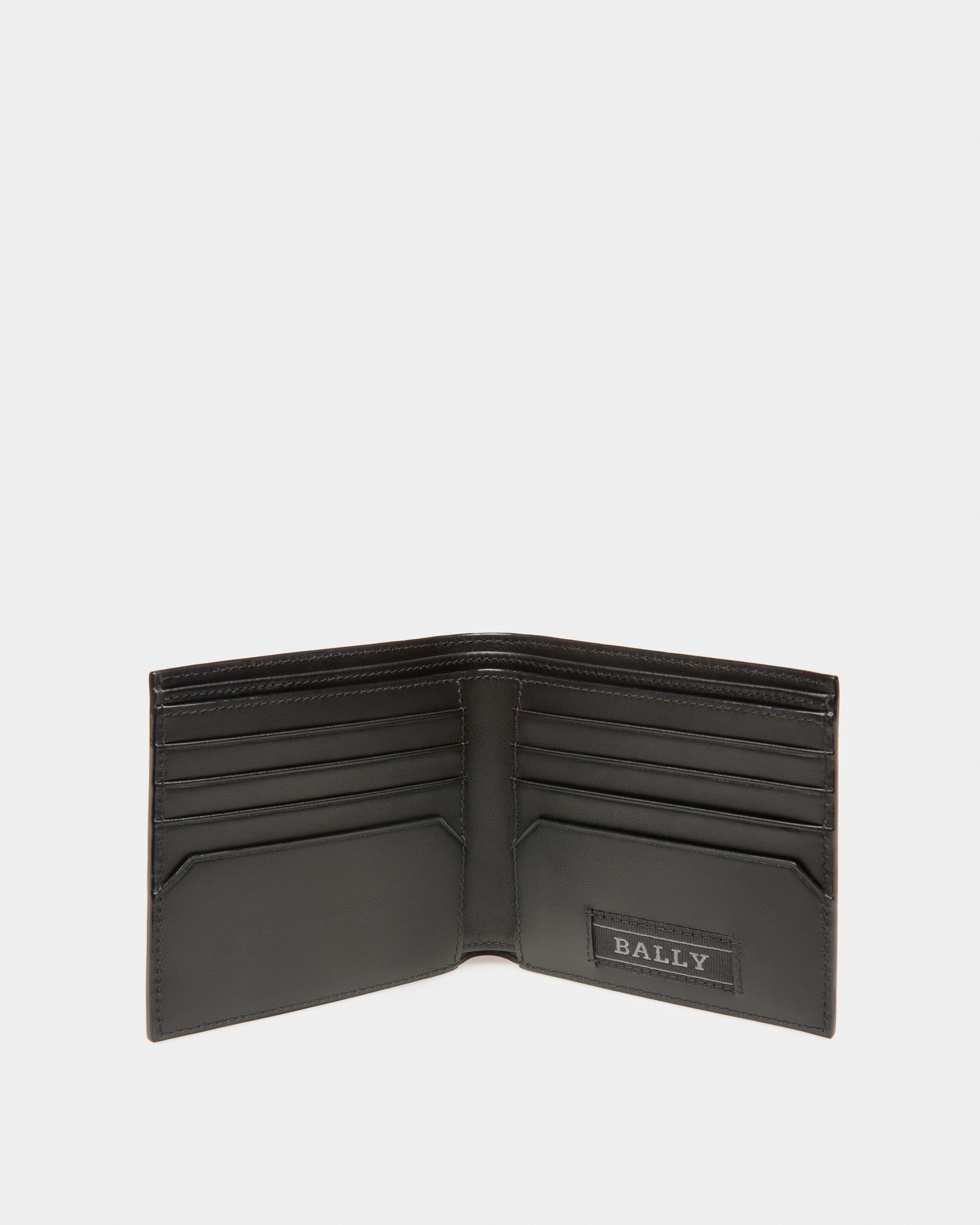 Brasai Leather Wallet In Black
