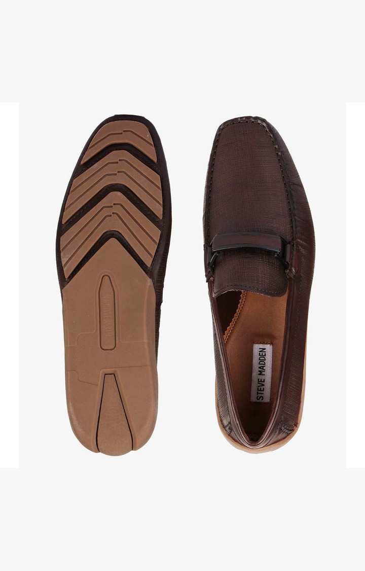 Trapeze Brown Driver Loafers