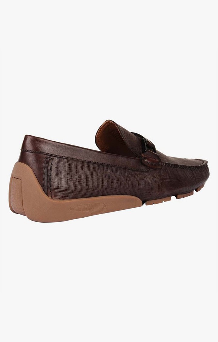Trapeze Brown Driver Loafers
