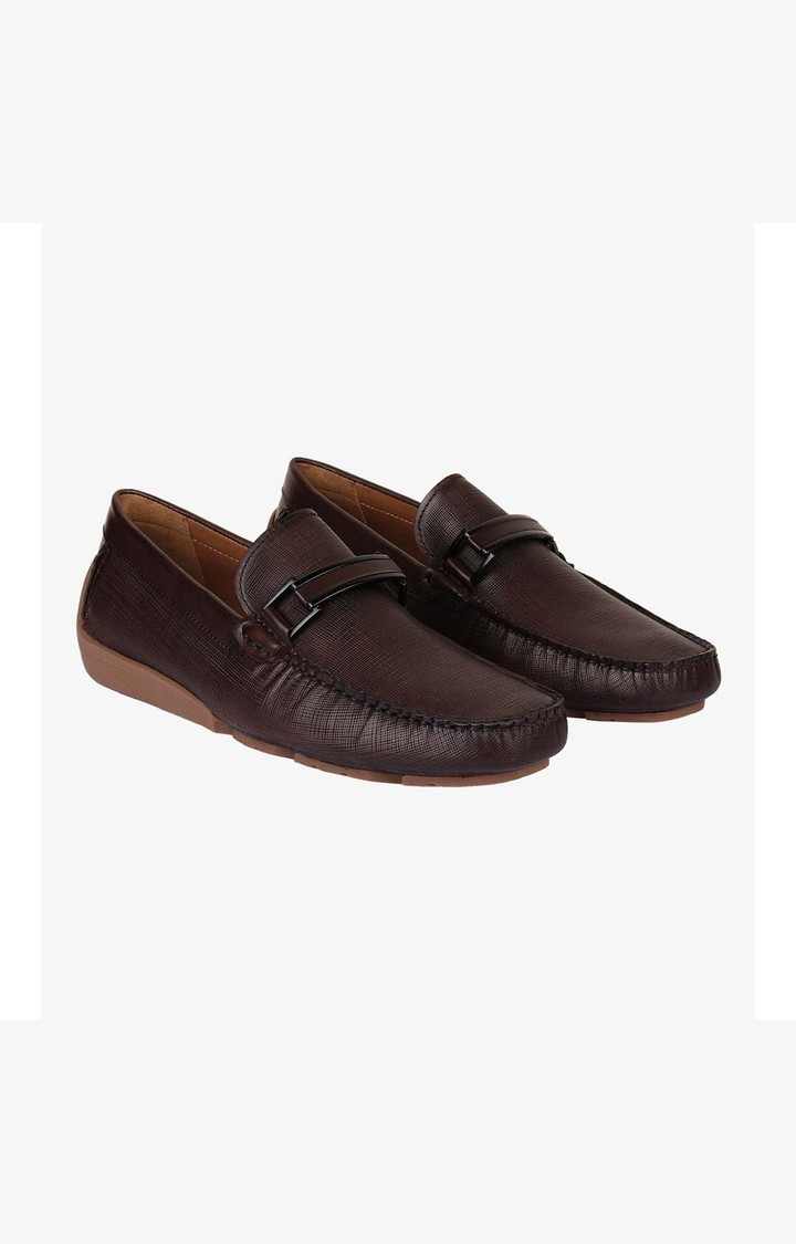Trapeze Brown Driver Loafers