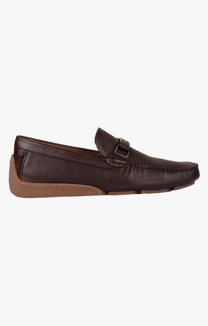 Trapeze Brown Driver Loafers