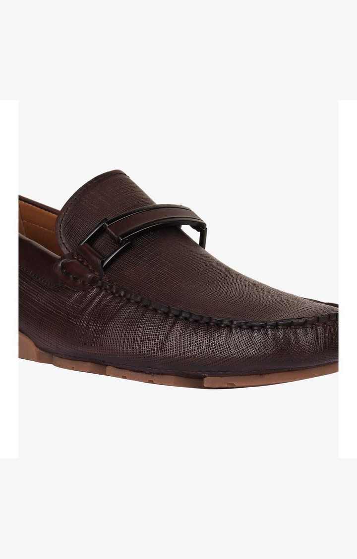Trapeze Brown Driver Loafers