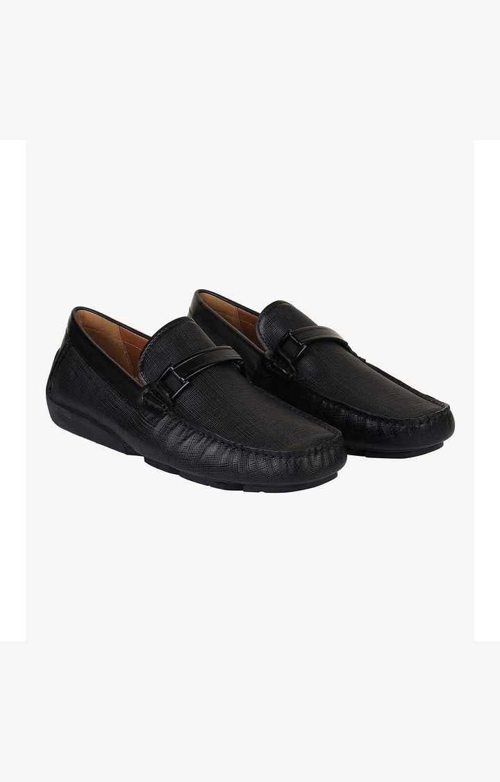 Trapeze Black Driver Loafers