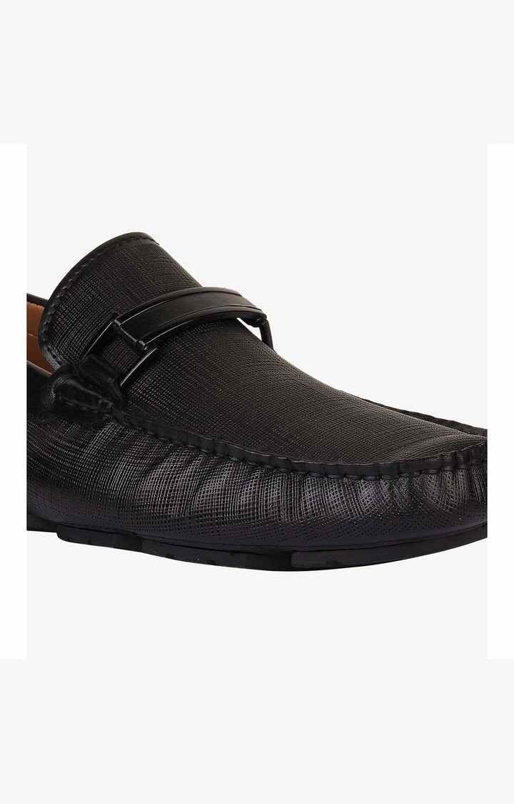 Trapeze Black Driver Loafers