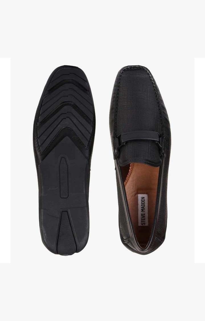 Trapeze Black Driver Loafers