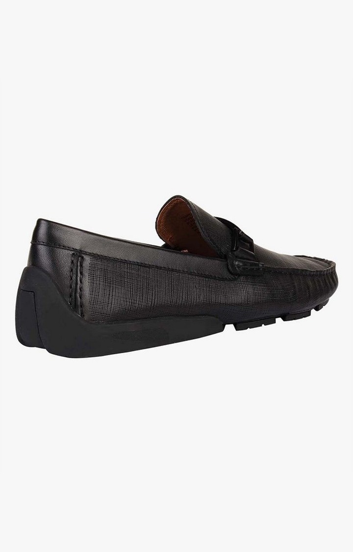 Trapeze Black Driver Loafers