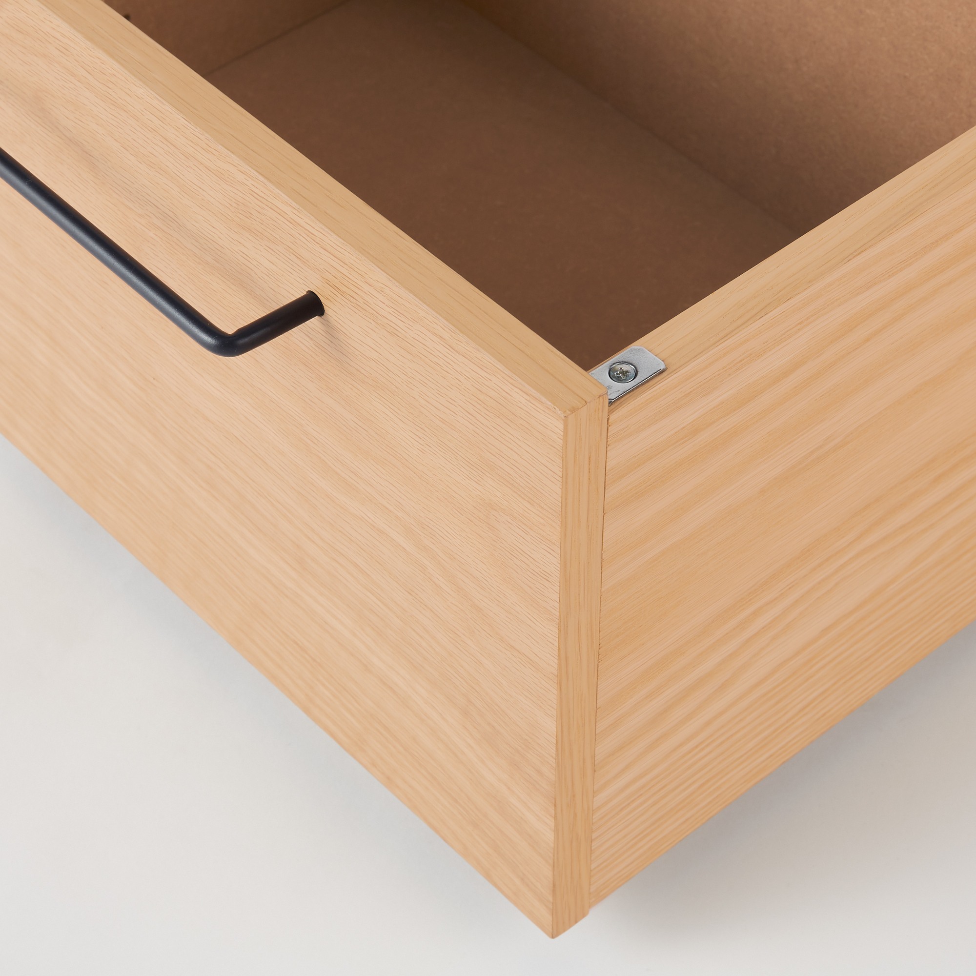 BED FRAME / UNDERBED STORAGE / S / OAK / 25CM