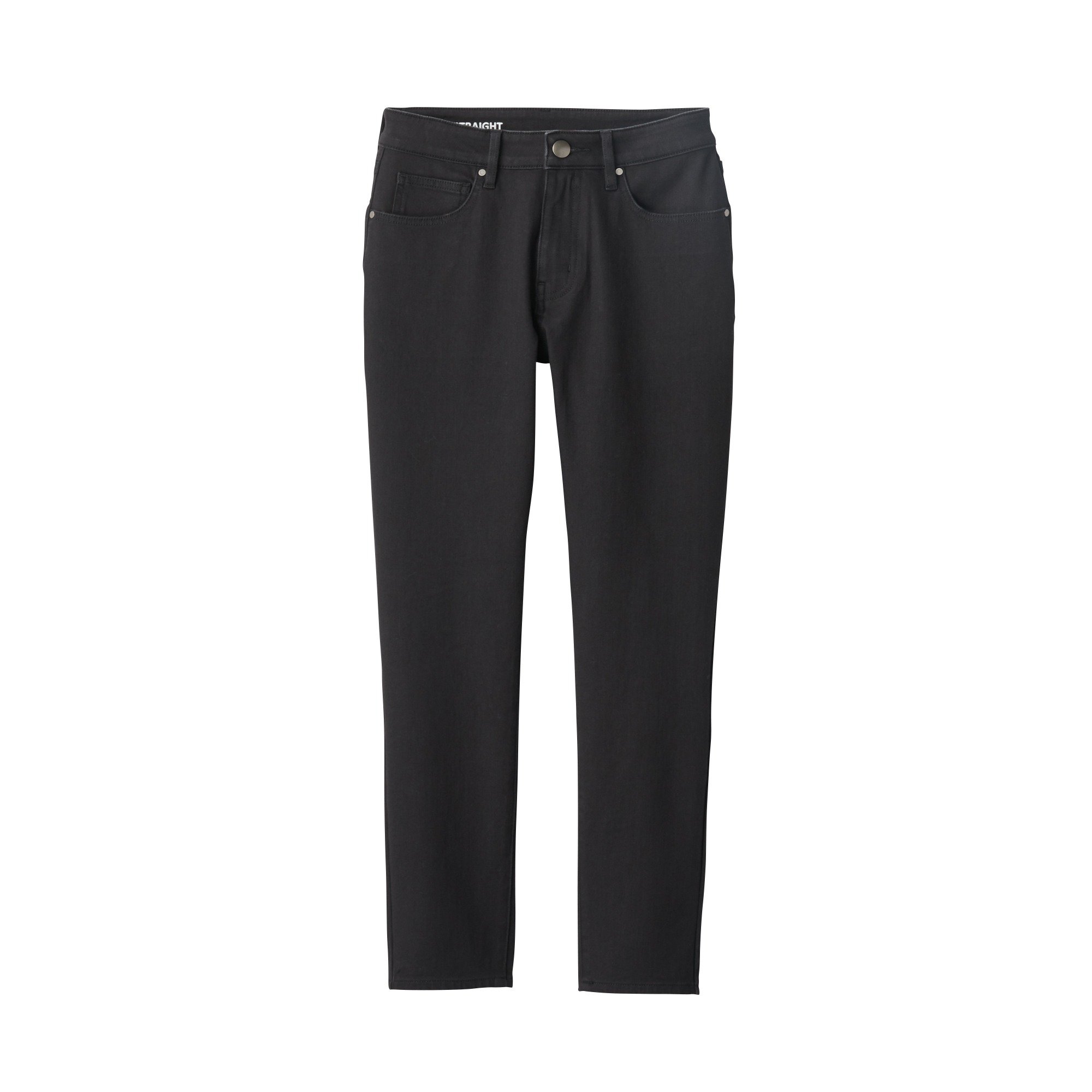MUJI | 4 WAY STRETCH DENIM SLIM STRAIGHT PANTS ANKLE LENGTH