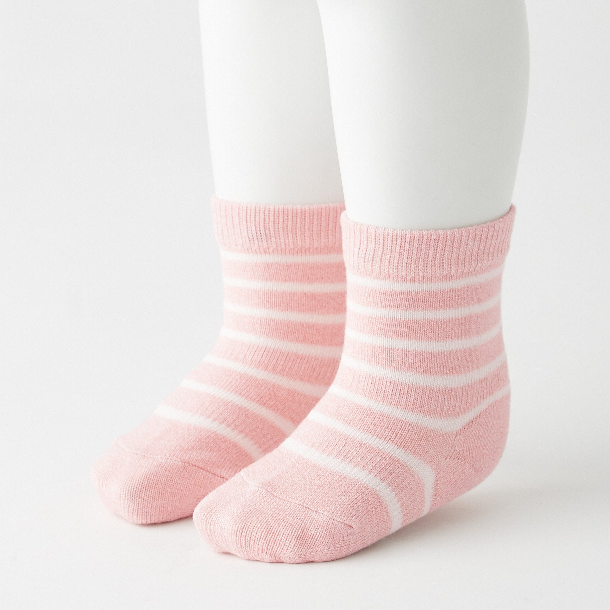 GOOD FIT RIGHT ANGLE ONE SIZE FITS ALL SOCKS(BABY/BORDER)