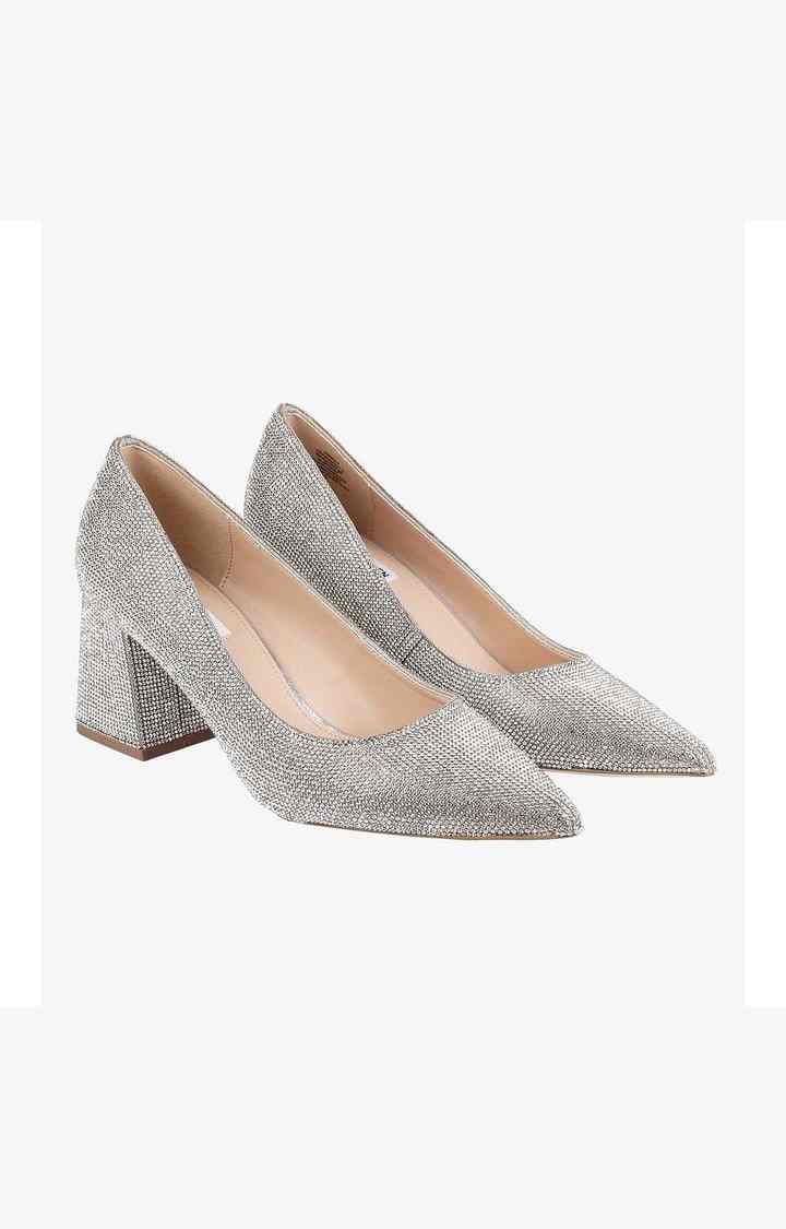 Sherrie-R Gold Pumps
