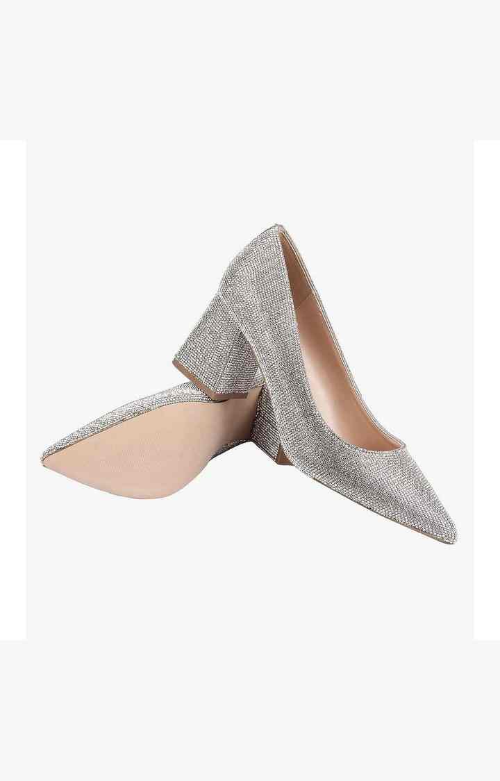 Sherrie-R Gold Pumps
