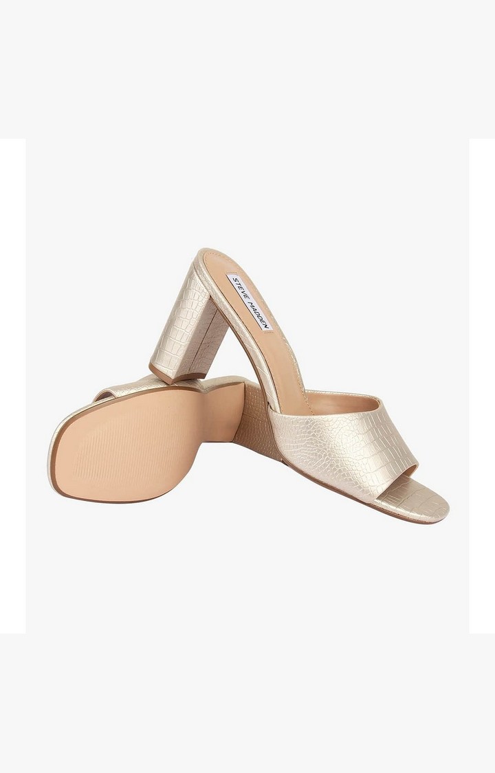 Nile Gold Heel Sandals
