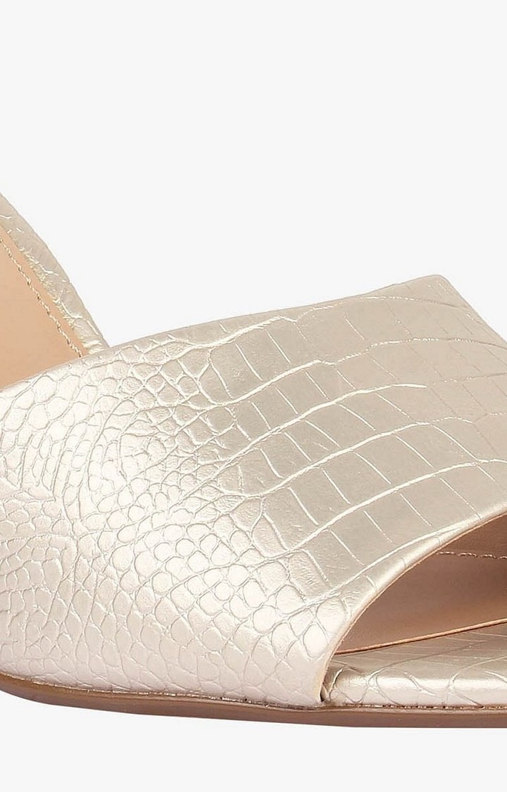 Nile Gold Heel Sandals