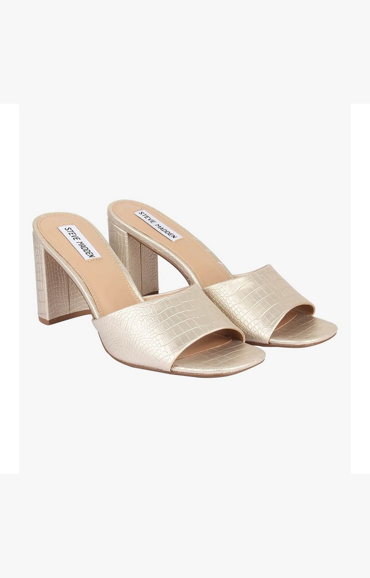 Nile Gold Heel Sandals