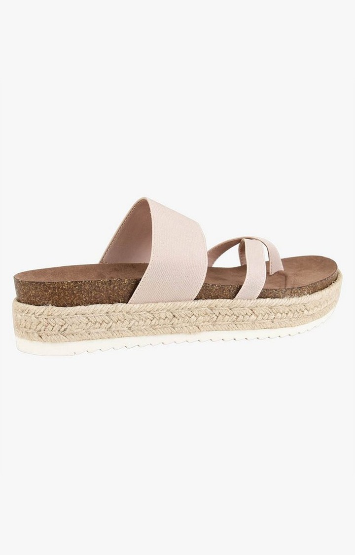 Casee Beige Wedges