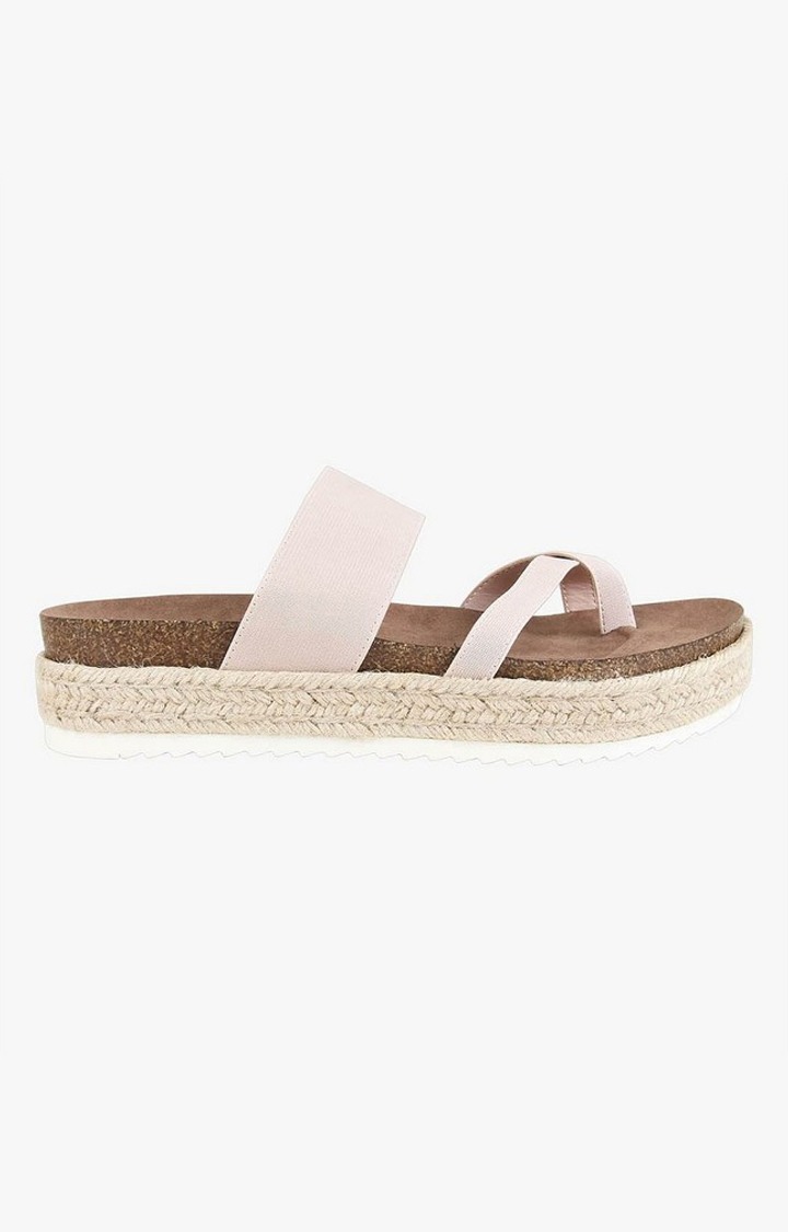 Casee Beige Wedges