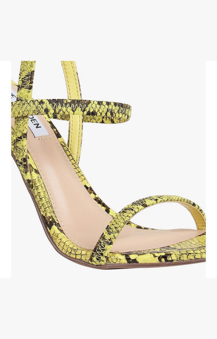 Gabriellaa Yellow Heel Sandals