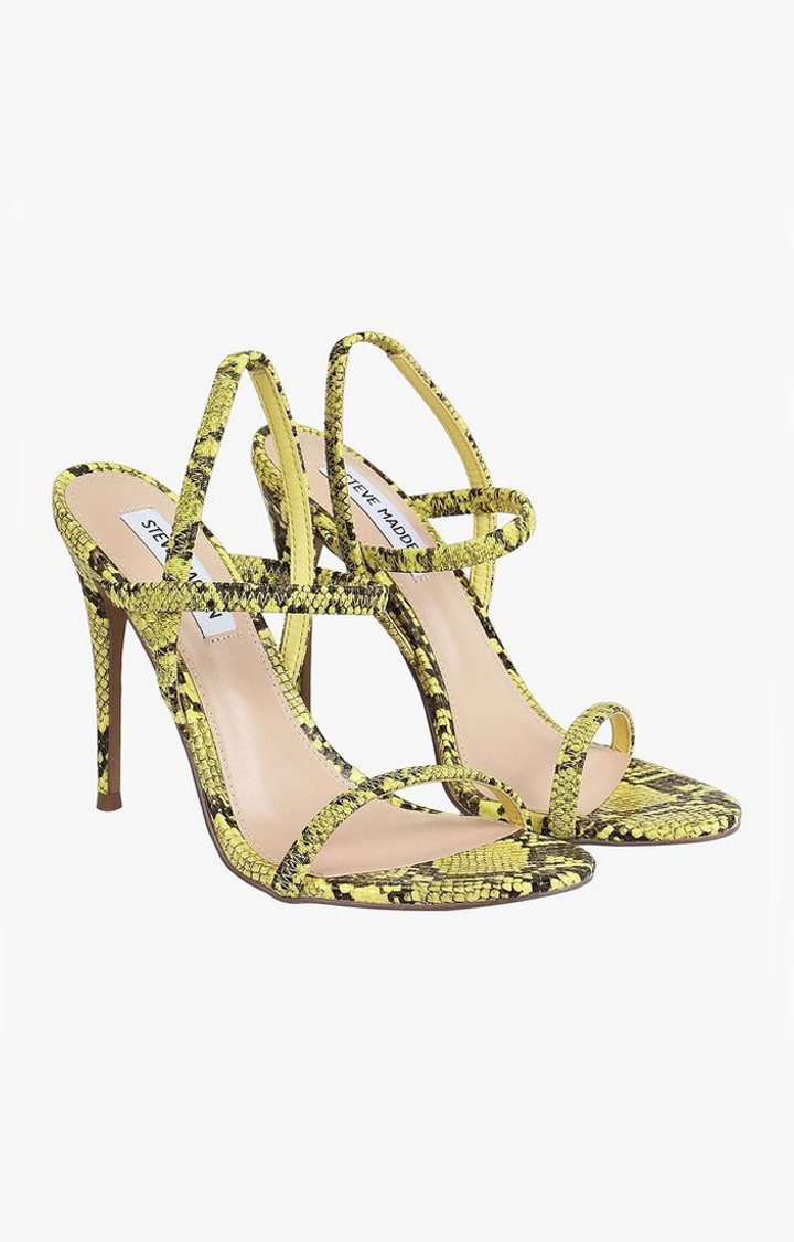 Gabriellaa Yellow Heel Sandals