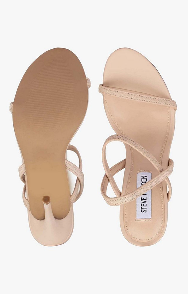 Gabriellaa Beige Heel Sandals
