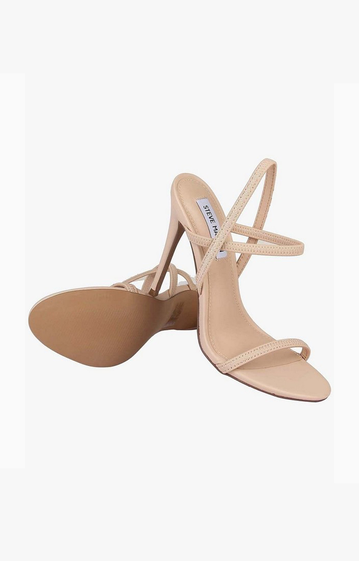 Gabriellaa Beige Heel Sandals
