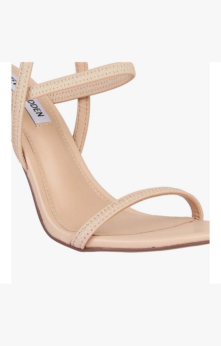 Gabriellaa Beige Heel Sandals