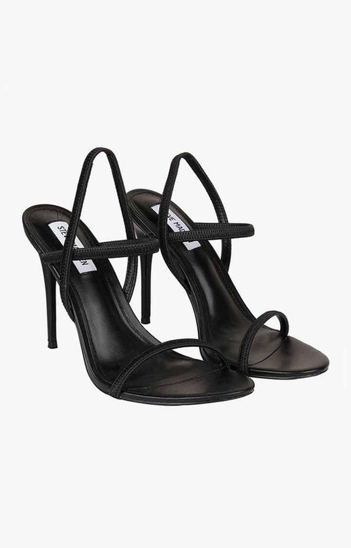 Gabriellaa Black Heel Sandals
