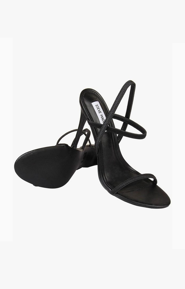 Gabriellaa Black Heel Sandals