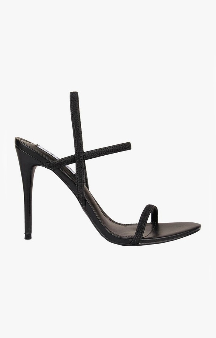 Gabriellaa Black Heel Sandals