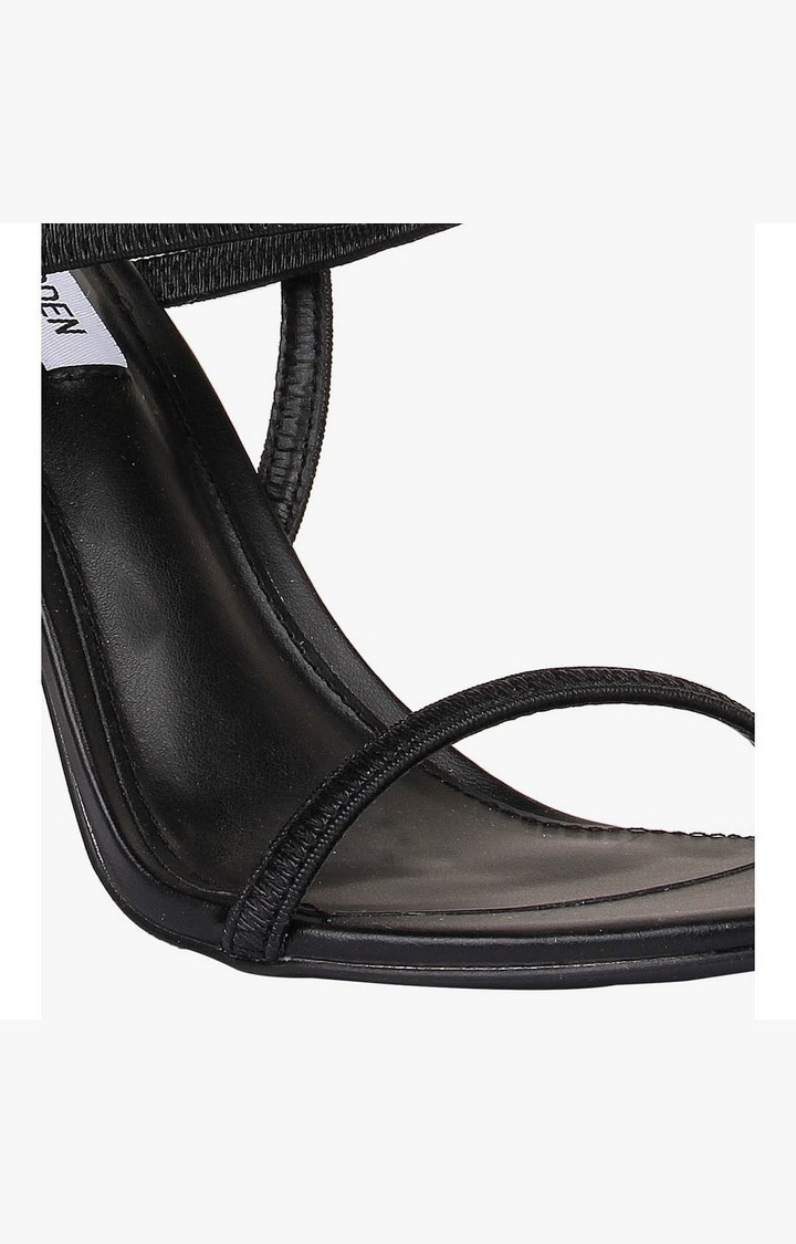 Gabriellaa Black Heel Sandals