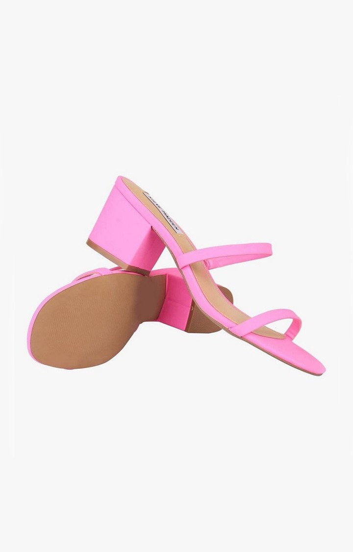 Issyyy Pink Heel Sandals