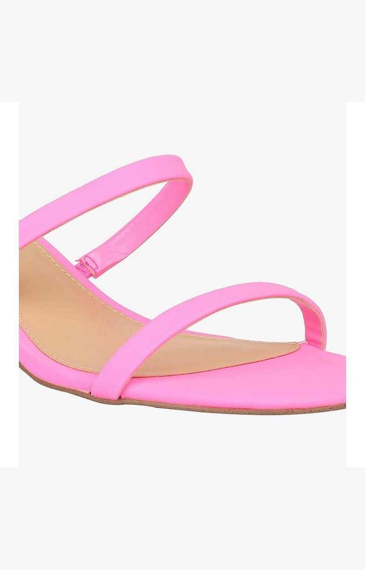 Issyyy Pink Heel Sandals
