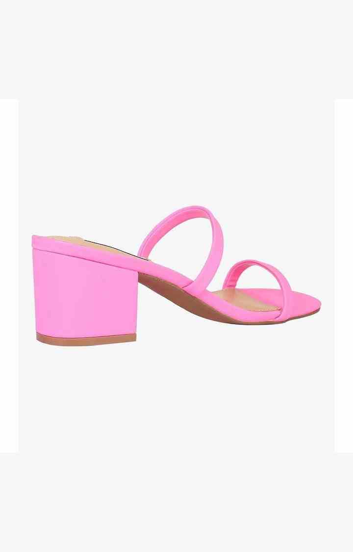 Issyyy Pink Heel Sandals