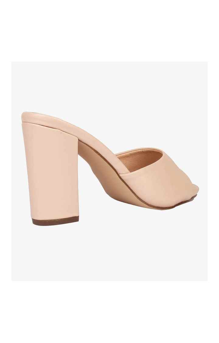Breezee Beige Heel Sandals