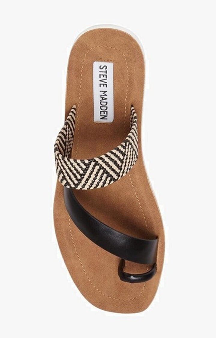 Happy Black Flats