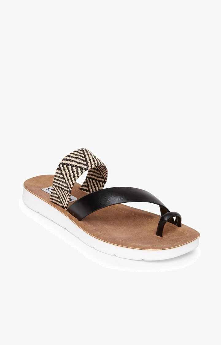 Happy Black Flats