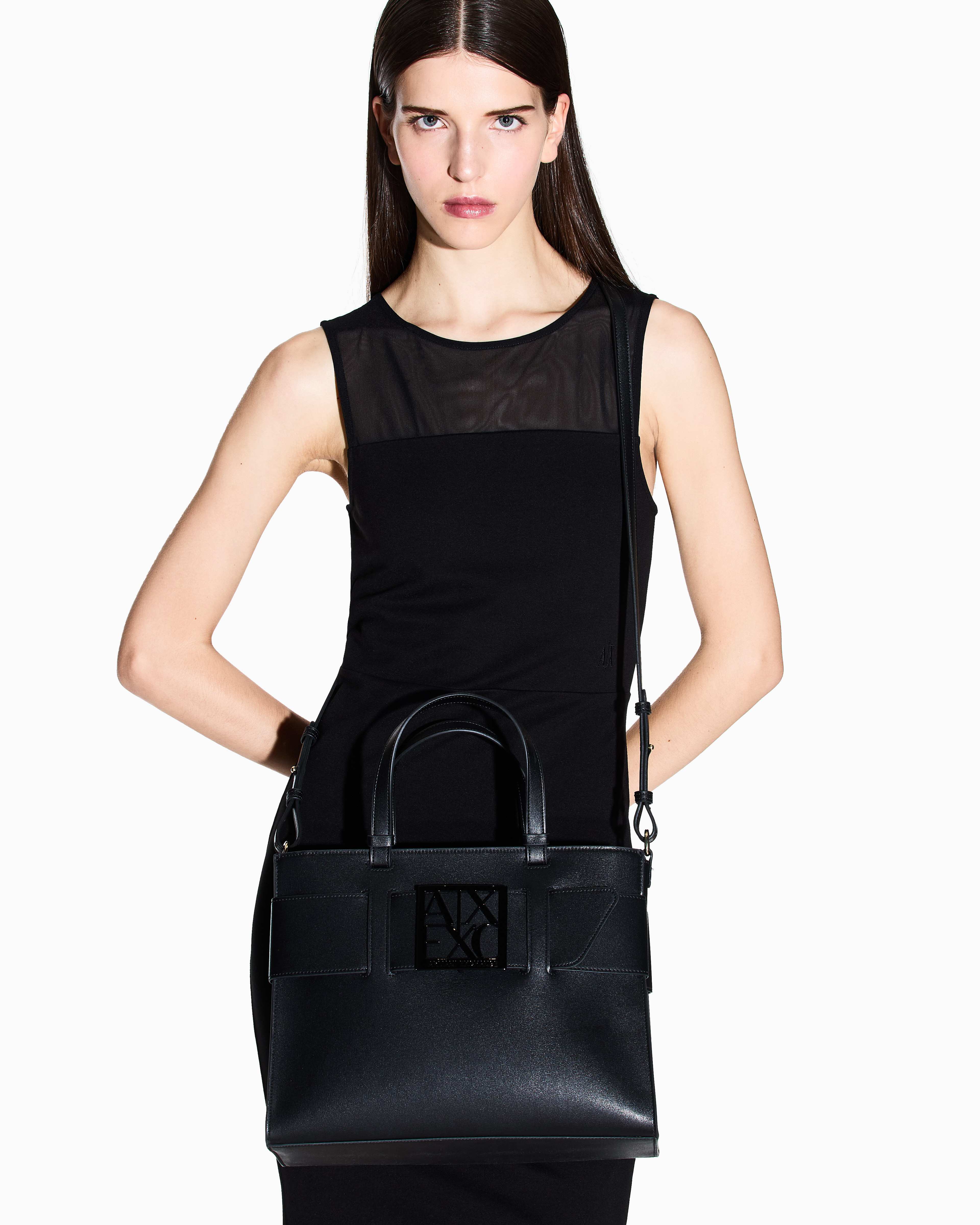 Susy Black Regular Fit Polyester Bag