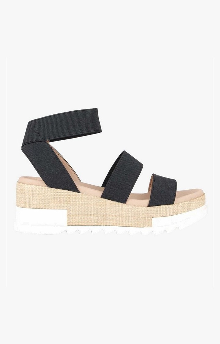 Birkley Black Wedges