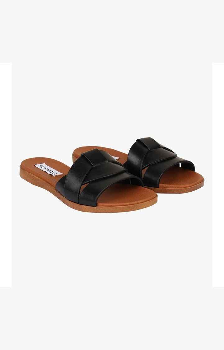 Vivien Black Flats