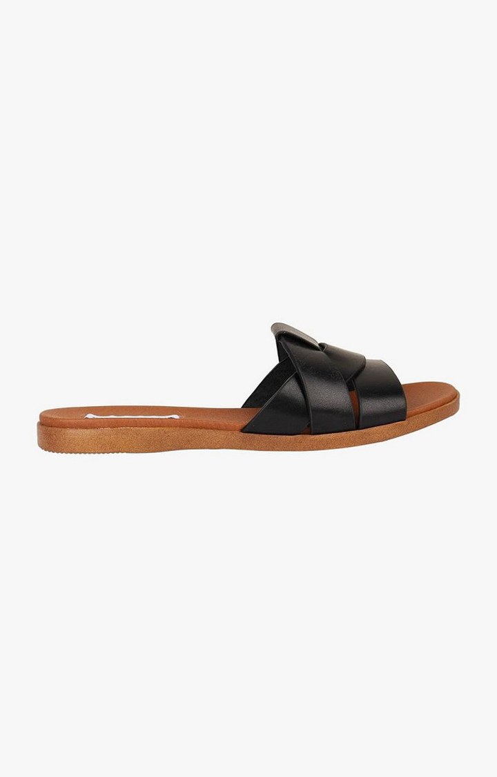 Vivien Black Flats
