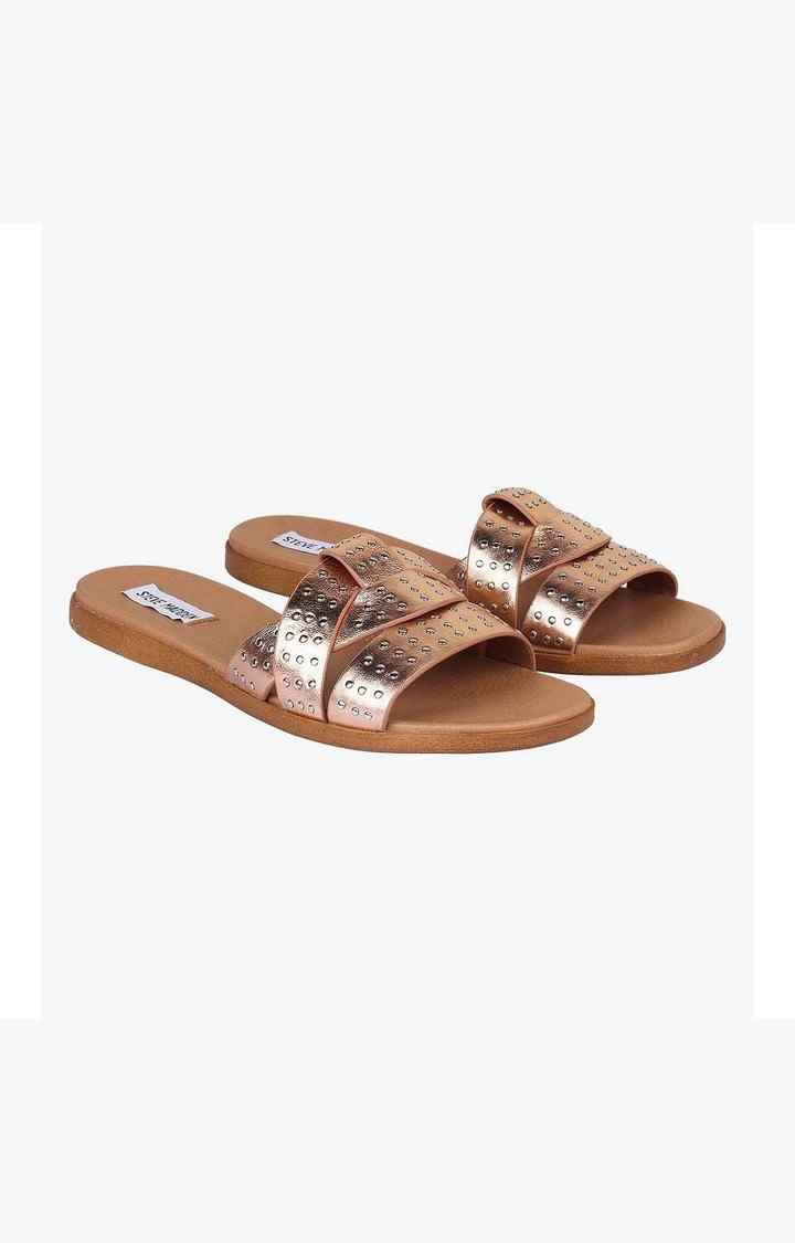 Vivien-S Gold Flats