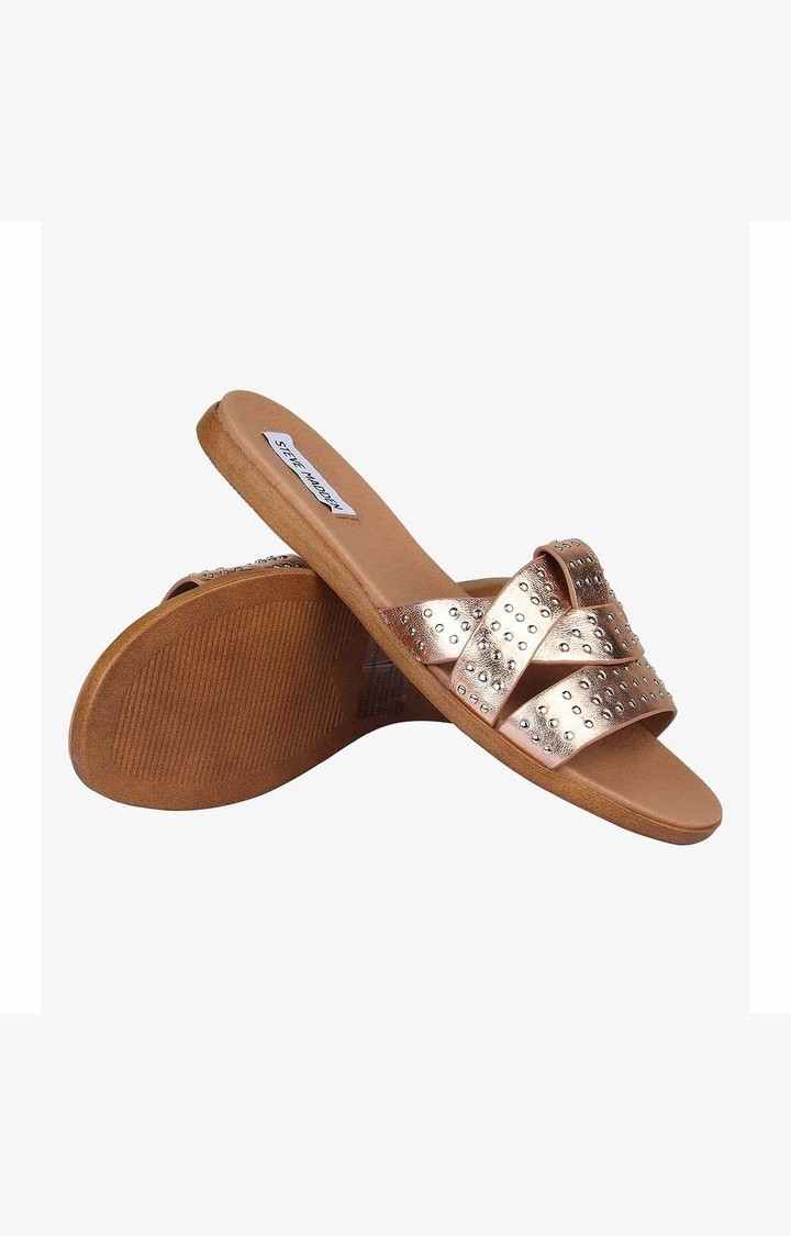 Vivien-S Gold Flats