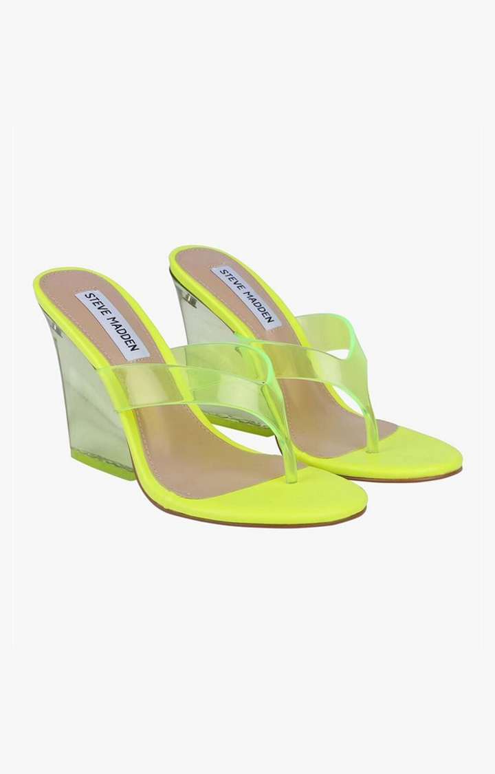 Kissed Yellow Heel Sandals