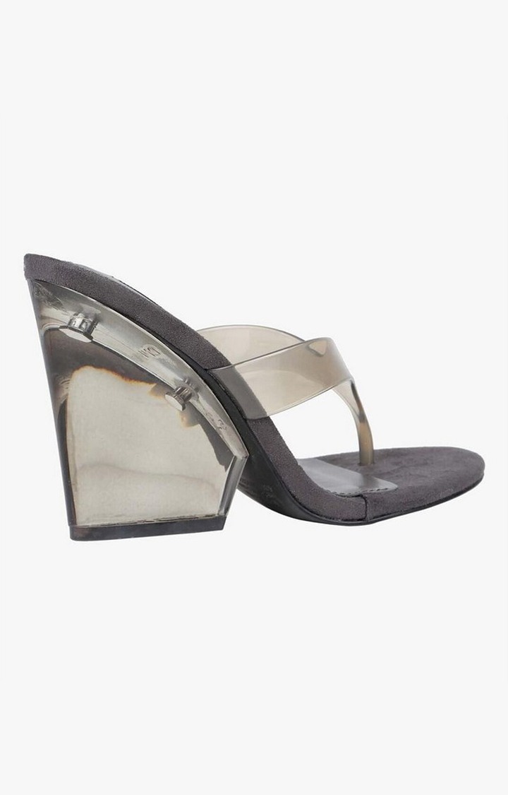 Kissed Transparent Heel Sandals