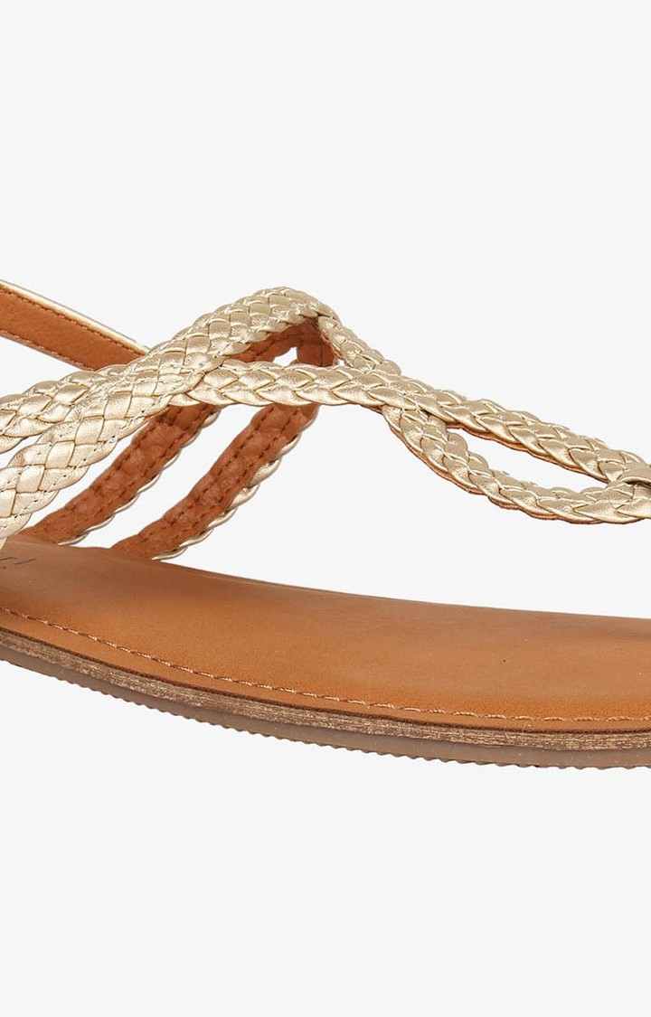 Nia Gold Flats