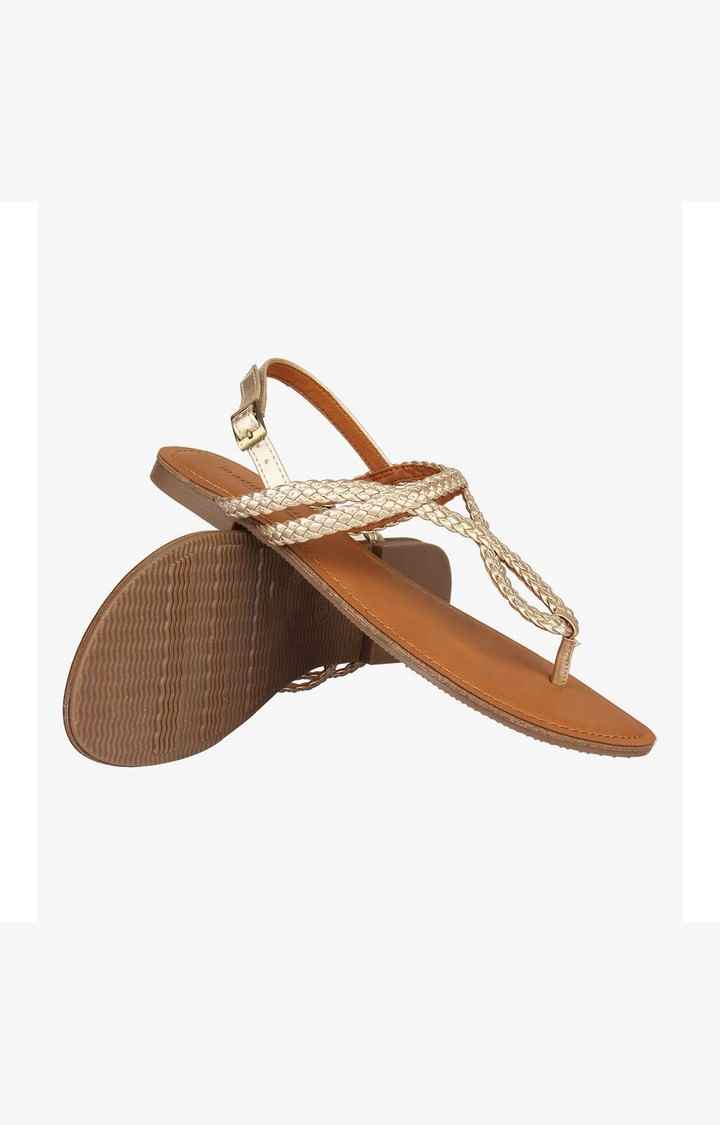 Nia Gold Flats