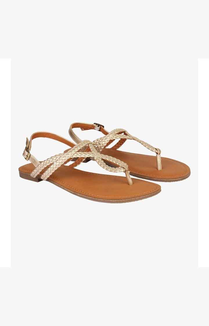 Nia Gold Flats
